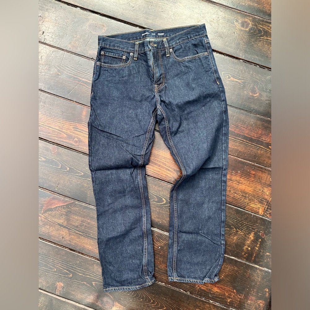 Old Navy Straight Cut Blue Jeans
